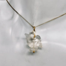 Load image into Gallery viewer, Cock A Doodle Doo! Quartz Rooster 14Kgf Pendant 509296QZG