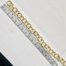 Load image into Gallery viewer, Shimmer 14K Gold Filled Open Link Chain 6 inches | 10x1.5mm | 22 links | - PremiumBead Alternate Image 2