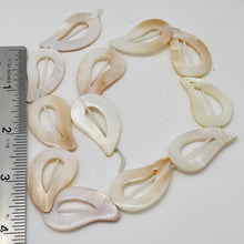 Load image into Gallery viewer, Paisley Picture Frame Mother of Pearl Bead Strand 109582