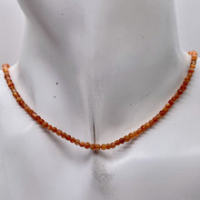 Load image into Gallery viewer, Sunstone Strand Round Beads | 3 mm | Orange | 150 Beads |