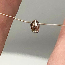 Load image into Gallery viewer, 0.19cts Natural Champagne Diamond Briolette Bead | 4X2mm |