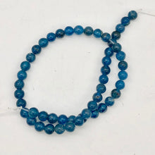 Load image into Gallery viewer, 53 Beads Superb 3.5mm Round Blue Apatite Bead 8 inch Strand 9382HS - PremiumBead Primary Image 1