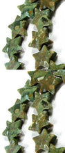 Load image into Gallery viewer, Gleam 5 Rhyolite Jasper Carved Star Beads 009466 - PremiumBead Primary Image 1
