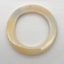 Load image into Gallery viewer, Carnelian Agate Picture Frame Bead | 37x3.5mm | White | Premiumbead