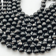 Load image into Gallery viewer, Sexy Shimmer Hypersthene 8mm Round Bead 7.5 inch Strand 9344HS - PremiumBead Alternate Image 4