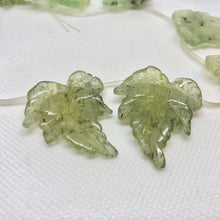 Load image into Gallery viewer, Fab Green Prehnite Leaf Briolette Bead Strand 110532F - PremiumBead Alternate Image 5