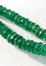 Load image into Gallery viewer, 18.2 Carats Natural Emerald Roundel Bead Strand 109485 - PremiumBead Alternate Image 3