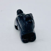 Load image into Gallery viewer, Howling Carved Goldstone Standing Wolf/Coyote