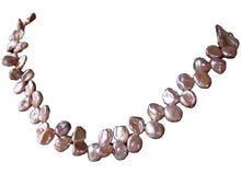 Load image into Gallery viewer, Rose Petal Natural Peach Keishi FW Pearl Strand 109947A