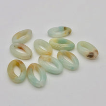 Load image into Gallery viewer, Picture Frame Amazonite 20mm Oval Bead Strand 109368C - PremiumBead Alternate Image 2