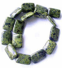 Load image into Gallery viewer, Rare 2 Reptile Russian Jasper 25x18mm Pendant Beads 008346 - PremiumBead Primary Image 1