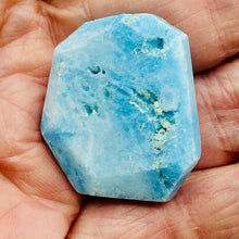 Load image into Gallery viewer, 69cts Natural Hemimorphite Druzy Pendant Bead | Blue | 31x28x7mm | 1 Bead |