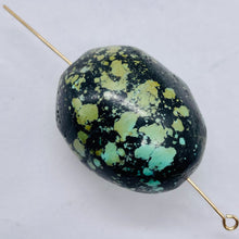Load image into Gallery viewer, Natural Turquoise Nugget Focus or Master 65cts Bead| 26x20x17 |Blue Black Green|