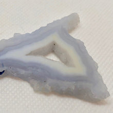 Load image into Gallery viewer, 75cts Druzy Blue Chalcedony Designer Pendant Bead 9852K - PremiumBead Alternate Image 2