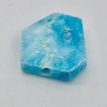 Load image into Gallery viewer, 55cts Natural Hemimorphite Druzy Pendant Bead | 30x25x8mm | Blue | 1 Bead |