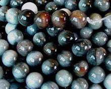 Load image into Gallery viewer, 10 Rare Cat's Eye Chrysoberyl Quartz 8mm Beads 004512 - PremiumBead Alternate Image 2