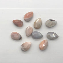 Load image into Gallery viewer, 2 Pink Botswana Agate Faceted Briolette Beads 6768