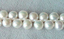 Load image into Gallery viewer, Divine top-Drilled Creamy White Pearl Strand 104762