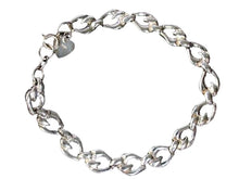 Load image into Gallery viewer, Flaming Sophistaction 9.9 Gram Sterling Silver Linked 7&quot; Bracelet 9994A
