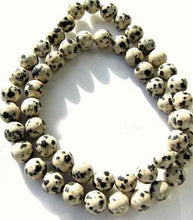 Load image into Gallery viewer, Spots Dalmatian Jasper 8mm Round Bead Strand 109420 - PremiumBead Alternate Image 2