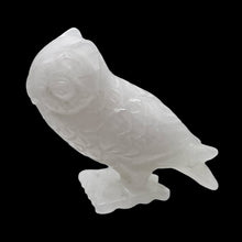 Load image into Gallery viewer, White Jade Owl Carving | 45x24x55mm | White | 1 Figurine |