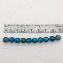 Load image into Gallery viewer, Rare! Beautiful Natural Azurite Beads. | 7.5mm | Blue | Round | 10 Beads | - PremiumBead Alternate Image 3