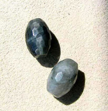 Load image into Gallery viewer, Cat's Eye Chrysoberyl Quartz Faceted 16-18x12mm Barrel Bead Strand 107519 - PremiumBead Alternate Image 3