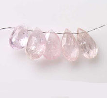 Load image into Gallery viewer, 1 Premium 10x5x4mm Topaz Faceted Briolette Bead 4077R - PremiumBead Primary Image 1