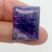 Load image into Gallery viewer, 42cts of Rare Rectangular Pillow Charoite Bead | 1 Beads | 26x20x8mm | - PremiumBead Alternate Image 8