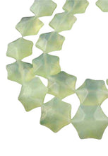 Load image into Gallery viewer, 3 Twinkle Carved Serpentine 6-Point Star Beads 9245SP