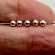 Load image into Gallery viewer, Designer 5 Sterling Silver 4mm Seamless Beads 7809 - PremiumBead Alternate Image 3