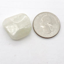 Load image into Gallery viewer, Kunzite Spodumene Chatoyant White Crystal Pendant Bead | 22x21x10 | 1 Bead |