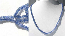 Load image into Gallery viewer, 51.25cts 17" Un-Heated Blue Sapphire Bead Faceted Strand 103285A - PremiumBead Primary Image 1