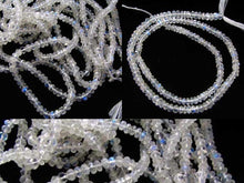 Load image into Gallery viewer, Sparkle Rainbow Moonstone Roundel Bead Strand 107489 - PremiumBead Alternate Image 3