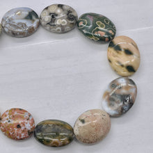 Load image into Gallery viewer, Ocean Jasper Graduated Oval | 27x21 to 22x16x8 mm | Multi-color | 17 Beads