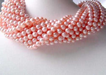 Load image into Gallery viewer, Cotton Candy Pink Freshwater Pearl Strand 108332 - PremiumBead Alternate Image 2