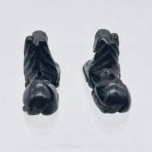 Load image into Gallery viewer, Black Stallion 2 Obsidian Horse Pony Beads - PremiumBead Alternate Image 9