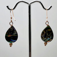 Load image into Gallery viewer, Labradorite 14k Gold Filled Drop Earrings | 1 1/4" Long | Rainbow |