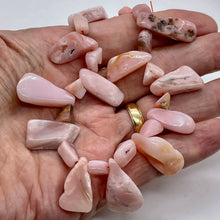 Load image into Gallery viewer, Pink Peruvian Opal 82g Varied Bead Strand | 15" | Pink | 43 Beads |