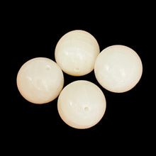 Load image into Gallery viewer, Sardonyx Gemmy Round Beads | 18mm | White | 4 Beads |