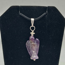 Load image into Gallery viewer, On the Wings of Angels Amethyst Sterling Silver 1.5" Long Pendant 509284AMS - PremiumBead Alternate Image 3
