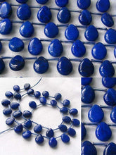 Load image into Gallery viewer, 2 Indigo Lapis Pendant Briolette Beads 8882 - PremiumBead Alternate Image 3