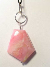 Load image into Gallery viewer, Designer! Pink Peruvian Opal & Sterling Silver Pendant 509862C - PremiumBead Alternate Image 2