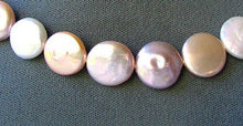 Load image into Gallery viewer, Amazing Natural Multi-Hue FW Coin Pearl Strand 104757B - PremiumBead Alternate Image 3