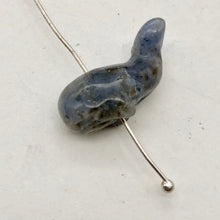 Load image into Gallery viewer, Carved Animals 2 Sodalite Whale Beads | 20x13x11mm | Blue white - PremiumBead Alternate Image 4