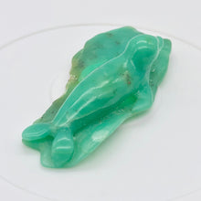 Load image into Gallery viewer, Handmade Carved Chrysoprase Gemstone Seal Figurine, 83x36x20mm, 34.2g 6429 - PremiumBead Alternate Image 2