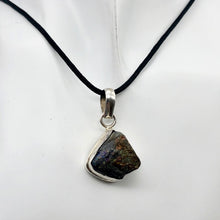 Load image into Gallery viewer, Exotic Chalcopyrite Crystal Sterling Silver Pendant! | 1 5/8x3/4" | Copper | - PremiumBead Alternate Image 3