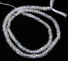 Load image into Gallery viewer, Sparkle Rainbow Moonstone Roundel Bead Strand 107489 - PremiumBead Primary Image 1