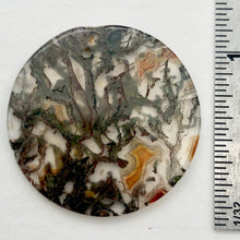 Load image into Gallery viewer, Moss Agate 24mm Disc Pendant Bead 4848Bp - PremiumBead Alternate Image 5