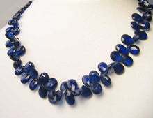 Load image into Gallery viewer, 110cts! AAA Kyanite Faceted Briolette 59 Bead Strand 109914B - PremiumBead Alternate Image 2